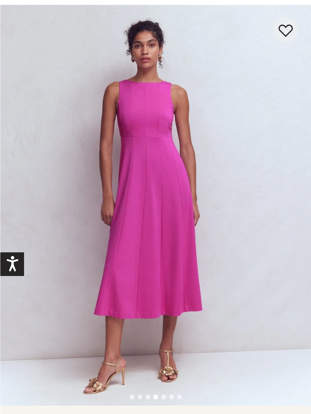 Boden Sleeveless Ponte Midi Dress
Passion Flower Women’s Size 12R